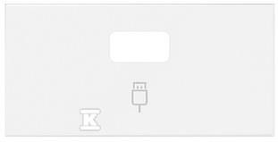 10001091-230 POKRYWA SIMON100 BIAŁY MAT