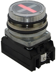 NEF30WPCZ 24-230V AC/DC WSKAŹ.CZER-ZIEL