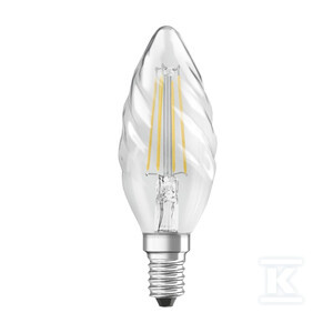 ŻAR.LED BW 4W 827 CLR E14