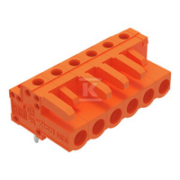 GNIAZDO THT, KON.KĄ.RA.5,08 MM, 6-BIEG.