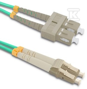 PATCHCORD LC/UPC-SC/UPC OM4 DUPLEX 1M