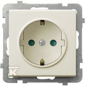 GN.1-KR.Z/U SCHUKO PRZ.ECRU SONATA