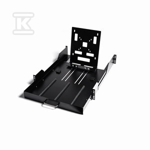 UCHWYT MONITORA DO SZAF RACK RAL 9005