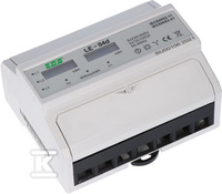 LE-04D-LICZNIK ENERGII ELEKTR.3-FAZ.LCD