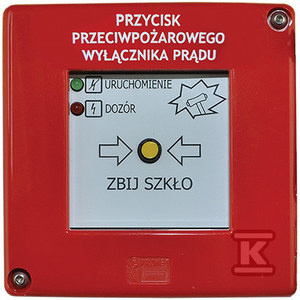 W0-PPWP-A D1/2K XY ZC PRZYCISK PPOŻ