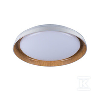 PLAFON.LED NIFU LED17,8W NW W/BR