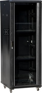 SZAFA 19" 42U 600X600 CZARNA FLAT PACK