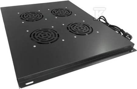 PANEL WENTYLACYJNY (4X) 800X800, CZARNY