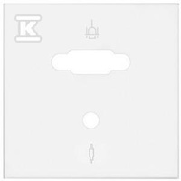 10000091-230 POKRYWA SIMON100 BIAŁY MAT