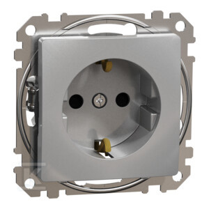 GN.SCHUKO PRZ.ALU SREBRNE SEDNA DES