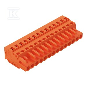 GNIAZDO 1-PRZE.CA.CLAMP®, 2,5 MM2, RA.