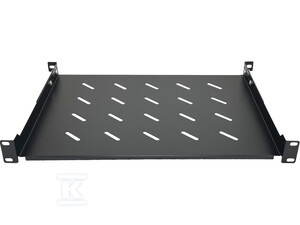 PÓŁKA STAŁA 19" 1U GŁĘB. 350MM, CZA