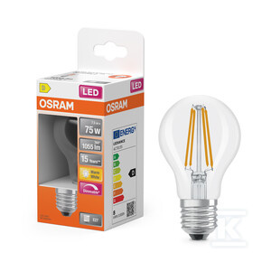 ŻAR.LED DIM 7.5W 827 CLR E27