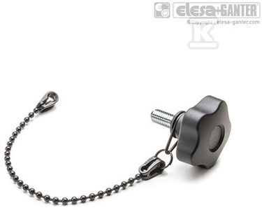 VCT.25 P-M5X16-LP-C9 POKRĘTŁO Z ZABEZP