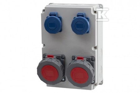 ROZ.R-300 2X16/5 2X230V  IP65