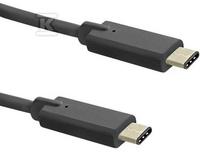 KABEL USB 3.1C MĘSKI USB 3.1C MĘSKI 1M