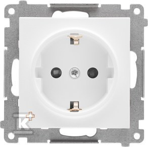 GN.1-KR.SCHUKO PRZ. AN.BIAŁY MAT SIMON5