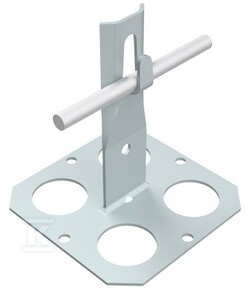 U.PRZYK.MET.PODS.Z OTWO.ZACISK:H=15CM OC