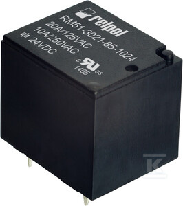 RM51 PRZEKAŹNIK 1Z 10A CEWKA 24VDC