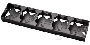 PUSZKA N/T 5-KR. CZARNY METALIK ARIA