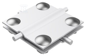 ZŁ.KRZYŻ.4-OTWOROWE,2 PŁYT:B DO 50MM