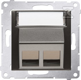 DKP2S.01/48 POKRYWA SIMON 54 ANTRACYT