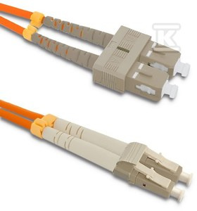 PATCHCORD SC/UPC-LC/UPC OM2 DUPLEX 3M