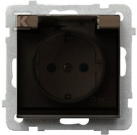 GN.1-KR.Z/U IP44 SCHU.CZARNY MET.SONATA