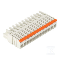 GNIAZDO 1-PRZE.DŹWI.PUSH-IN CA.CLAMP®,