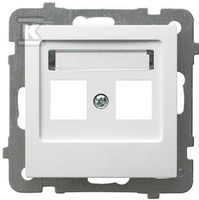 OBUDOWA GN.2-KR.KEYSTONE BIAŁY AS