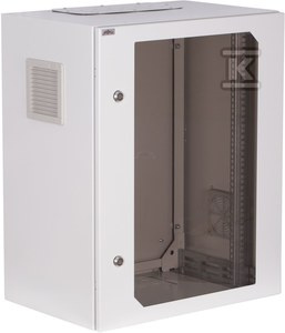 SZAFA19"18UX600X600,DRZ.SZYBA,WEW,SZARA