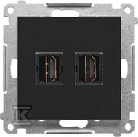 GN.2-KR.HDMI CZARNY MAT SIMON55
