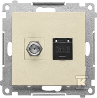 GN.ANTE."F"+RJ45 K.6 SZAMPA.MAT SIMON55