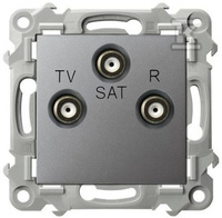 GN.RTV-SAT PRZE. SZARY MAT SZAFIR