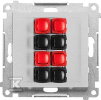GN.4-KR.GŁOŚNIK.2,5 ALU.MAT SIMON55