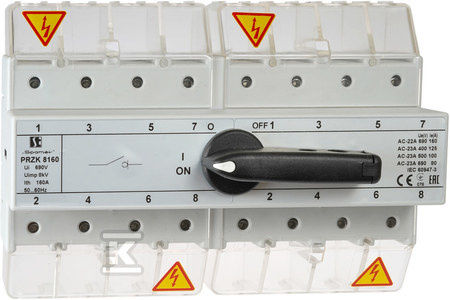 PRZEŁACZNIK SIEĆ-AGREG. PRZK-8160N\W02