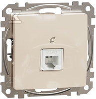 GN.TELEF.RJ11 BEŻ SEDNA DES