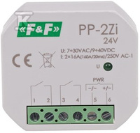 PP-2Z-LED-24V PRZEKAŹNIK ELE.2Z 16A P/T