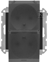 GN.2-KR.Z/U IP44 TR. CZARNY MAT SIMON55