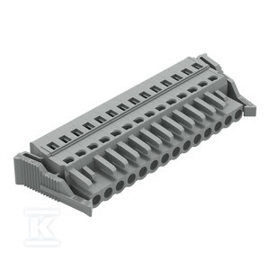 GNIAZDO 1-PRZE.CA.CLAMP®, 2,5 MM2, RA.