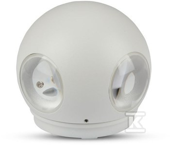 KINKIET LED VT-834 4W 4000K BIAŁY OKR.