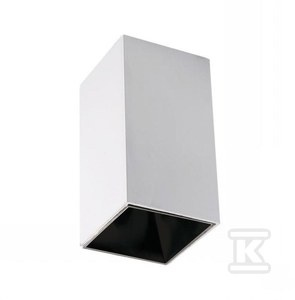 OPR SUFIT V-TAC GU10 KWAD N/T BIAŁY+CZR