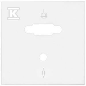 10000091-230 POKRYWA SIMON100 BIAŁY MAT