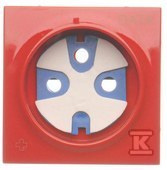 DGD1P/AB22 POKRYWA SIMON54 ANT.CZERWONY