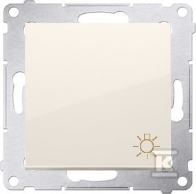 DS1A.01/41 PRZYCISK SIMON54 KREMOWY