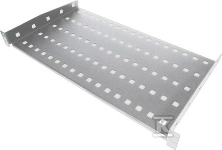 PÓŁKA STAŁA 19" 1U GŁĘB. 250MM, KOL