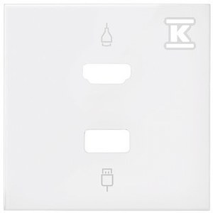 10001095-230 POKRYWA SIMON100 BIAŁY MAT