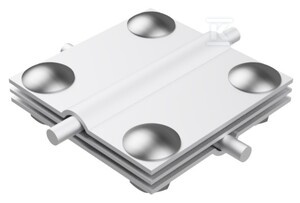 ZŁ.KRZYŻ.4-OTWOROWE,3 PŁYT:B DO 50MM