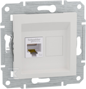 GN.KOMP. KAT.5E B/RAMKI BIAŁA ASFORA