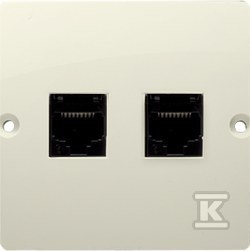 GN.TELEF.RJ 11 PODW.BEŻ BMTF2.02/12